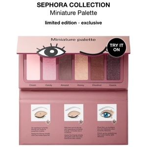 BNIB Sephora Mini Eyeshadow Palette in Donut